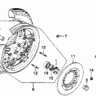 GL1100 Заднее колесо