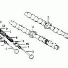 CB900C Распредвал и клапана
