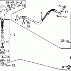 CB900C Задний главный тормозной цилиндр