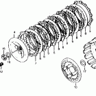 CX500C Сцепление