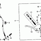 CB450T Front brake master cyl.