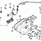 XR250R Генератор и крышка