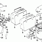 GL1100A Боковые кофры