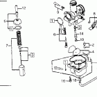CB125S Карбюратор