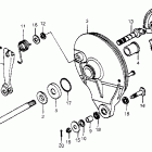 CR480R Rear brake panel 82