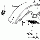 GL1100 Переднее крыло