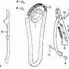 XR250R Цепь ГРМ и натяжитель