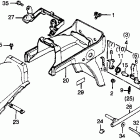 GL500 Заднее крыло