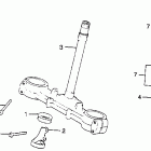 XR250R Траверса нижняя