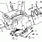 CX500C Правая головка цилиндров