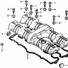 CB750F Крышка головки цилиндров