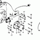 CB900C Left crankcase cover  @ advancer