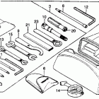 CB750K Инструмент