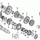 CB750K Трансмиссия