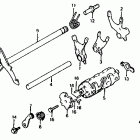 MB5 Барабан и вилки переключения