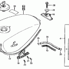 CB650 Топливный бак