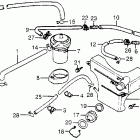 CX500TC Reserve tank @ breather separator
