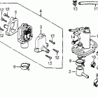CX500TC Air valve @ reed valve
