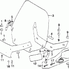 GL1100A Ветровое стекло
