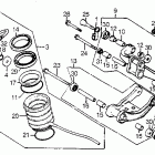 CX500TC Задний амортизатор