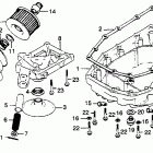 CB750K Oil filter @ oil pan