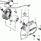 CR125R Alternator @ c.d.i. unit 81-82