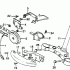 GL500 Steering stem @ horn
