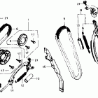 CB750F Цепь ГРМ и натяжитель