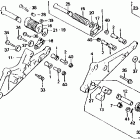 CB750F Подножки