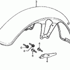 CX500C Переднее крыло