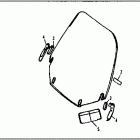 CB750F Windscreen 81-82
