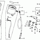 CM200T Speedometer @ key set 81-82