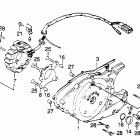 XL500R Крышка генератора