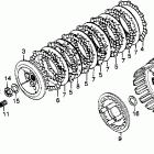 GL500 Сцепление