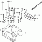 XR250R Крышка головки цилиндров