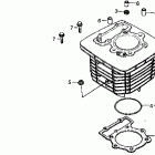 XR500R Cylinder 81-82