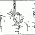 CR80R Carburetor 80-82