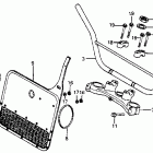 CR125R Handlebar @ top bridge 82