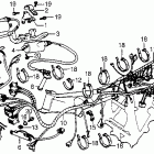 CX500TC Wire harness @ ignition coil
