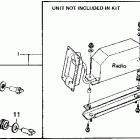 CB750F Rubber mount kit (type i) 81-82