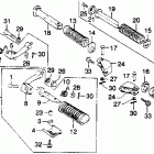 GL1100 Подножки