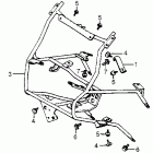 CX500TC Кронштейн крепления 