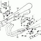 CB750K Глушитель