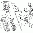 CR80R Rear shock absorber 82