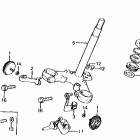 XL100S Steering stem 81-82