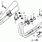 CB650SC Глушитель