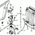 CB450T Right side cover @ battery