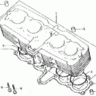 CB750F Цилиндр