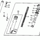 XR80 Front shock absorber 79-82