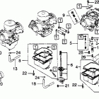 CB900C Carburetor comp. parts